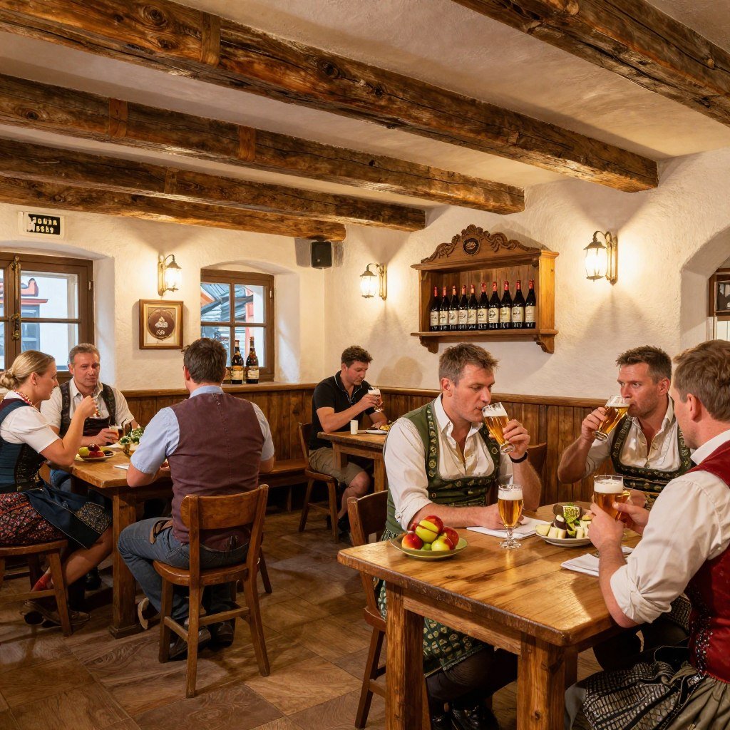 The Best Things to Do in Frankfurt 24 Apfelwein Solzer tavern with cozy interior and local patrons