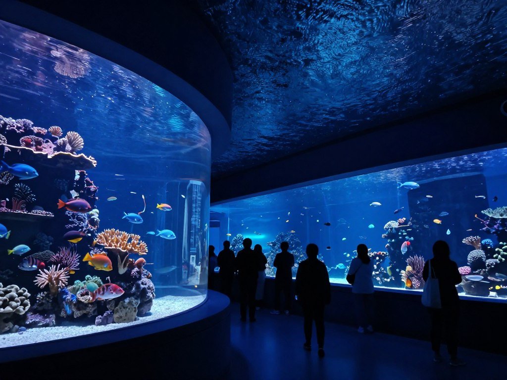 The Best Things to Do in Monaco 7 Aquarium tanks with tropical fish at Oceanographic Museum