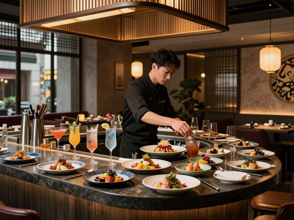 The Best Restaurants in Brussels 23 Asian fusion dishes and cocktails at Yi Chan near Brussels Stock Exchange