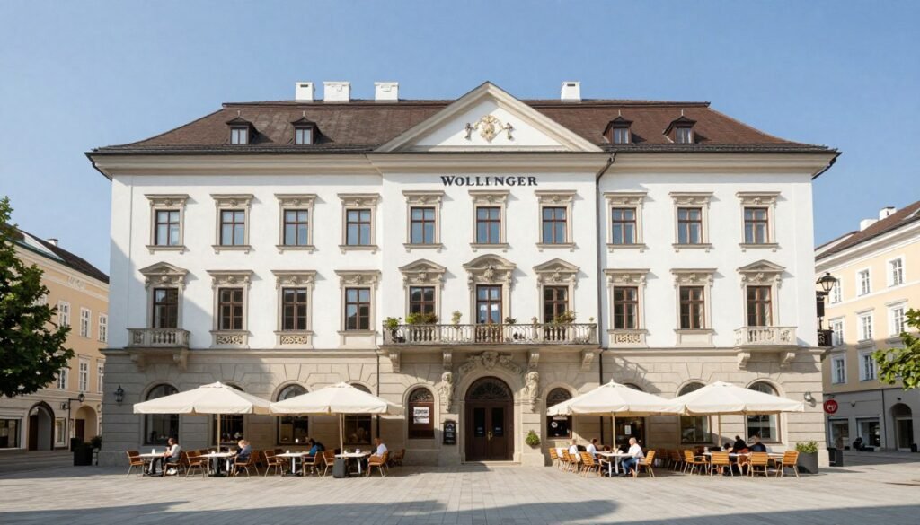 The Best Hotels in Linz Austrria 3 Austria Classic Hotel Wolfinger facade on Linz's main square