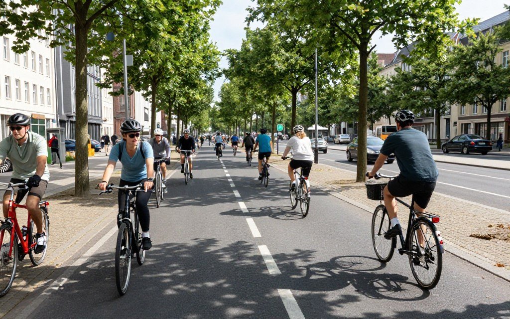 The Best Hotels in Berlin 46 Berlin bike lanes cycling infrastructure city cycling
