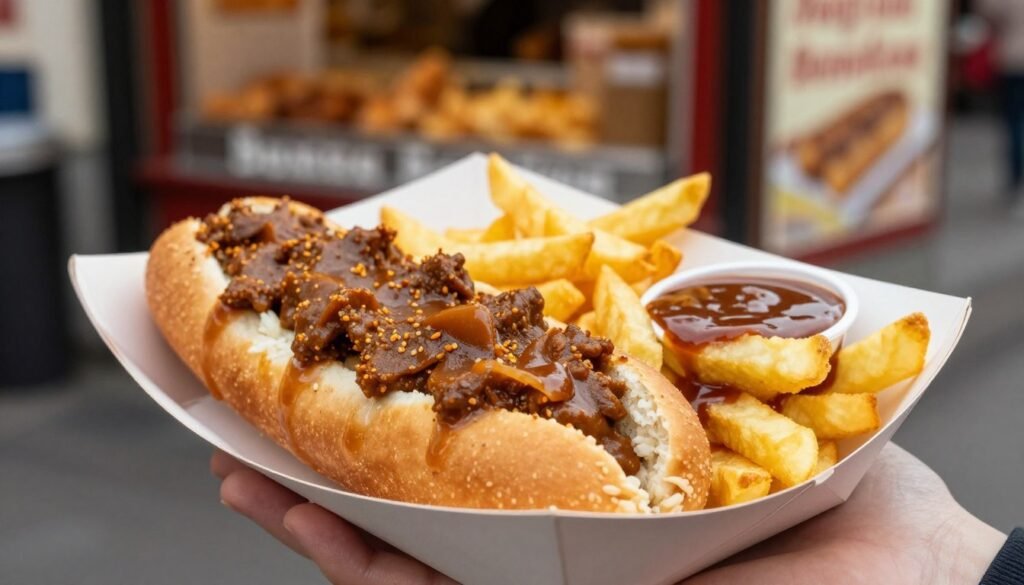 The Best Things to Do in Berlin 21 Berlin currywurst with fries served at traditional imbiss stand