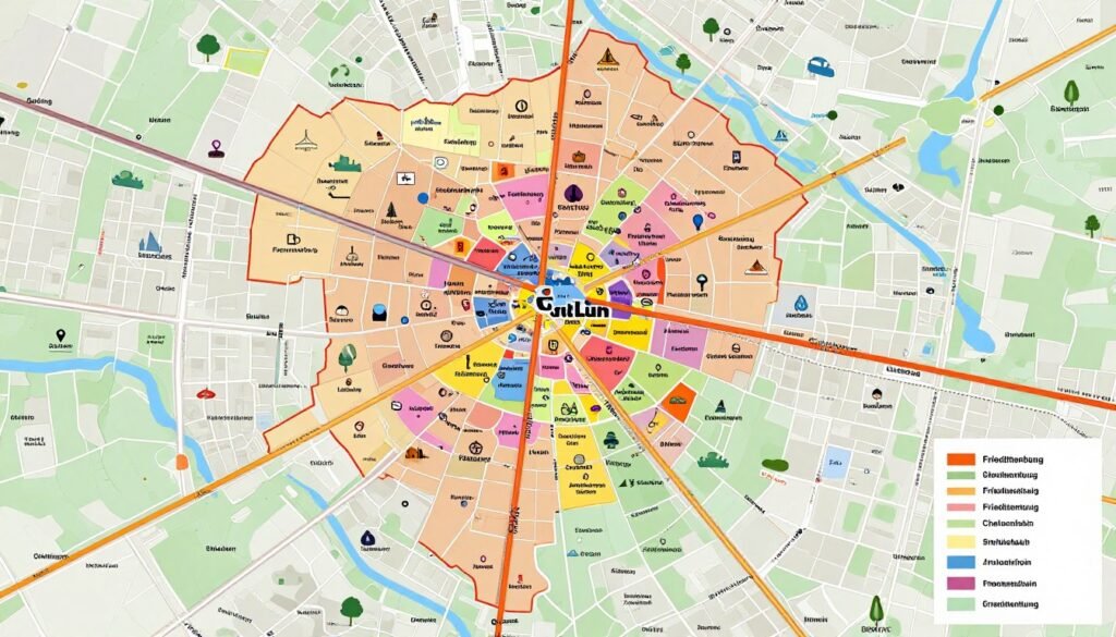 The Best Hotels in Berlin 25 Berlin neighborhoods map showing different districts and hotels