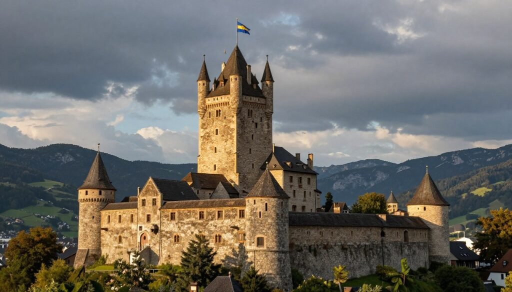 The Best Hotels in Balzers 10 Burg Gutenberg castle overlooking Balzers village and hotels