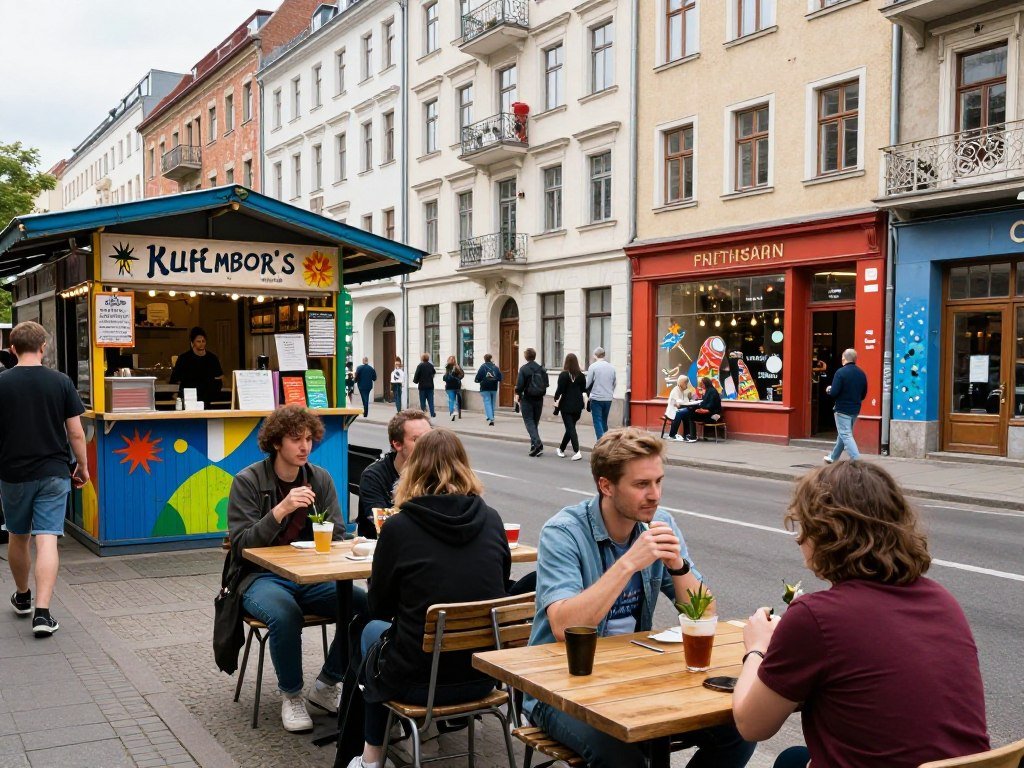 The Best Things to Do in Berlin 10 Cafes and street vendors near East Side Gallery in Friedrichshain neighborhood