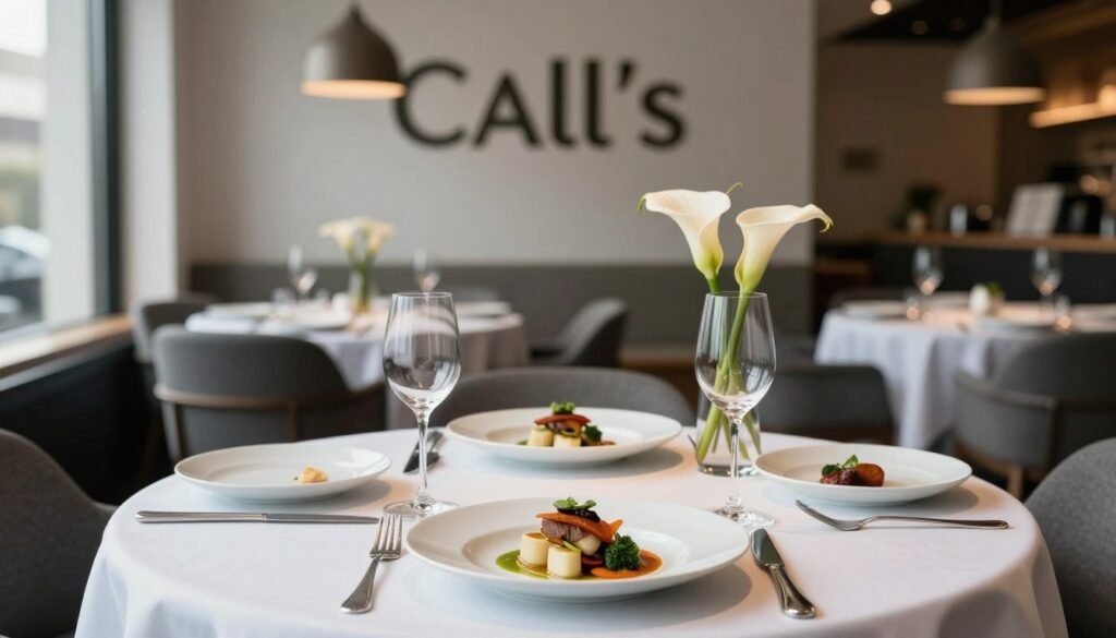 Best Restaurants in The Hague, Netherlands 3 Calla's restaurant in The Hague with modern interior and artfully presented dishes