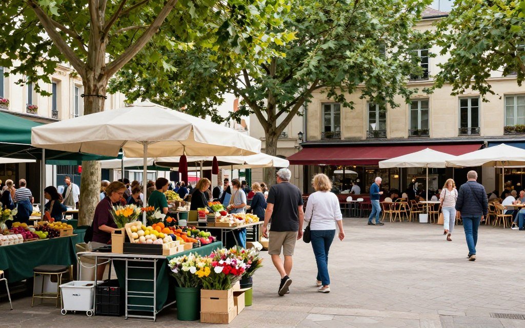 The Best Things to Do in Geneva 53 Carouge market square with vendors and shoppers