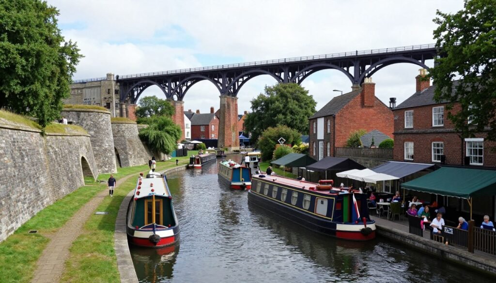 Castlefield Urban Heritage Park's mix of canals and Roman ruins