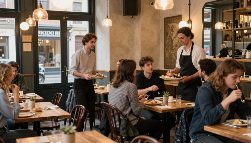 The Best Restaurants in Brussels 13 Casual dining atmosphere in a Brussels bistro