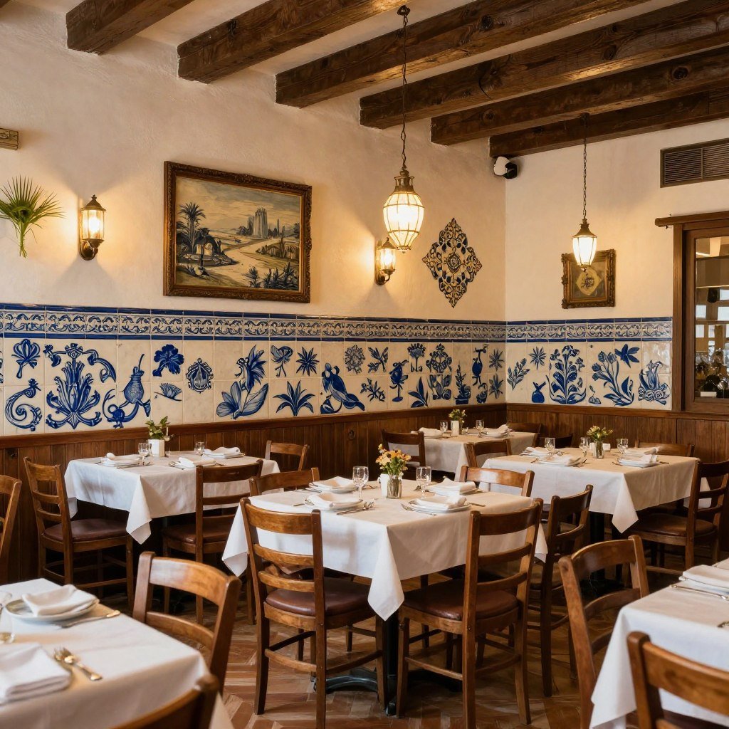 Centenaire Portuguese restaurant traditional setting