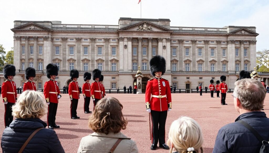 Changing of the Guard ceremony at Buckingham Palace - popular things to do in London