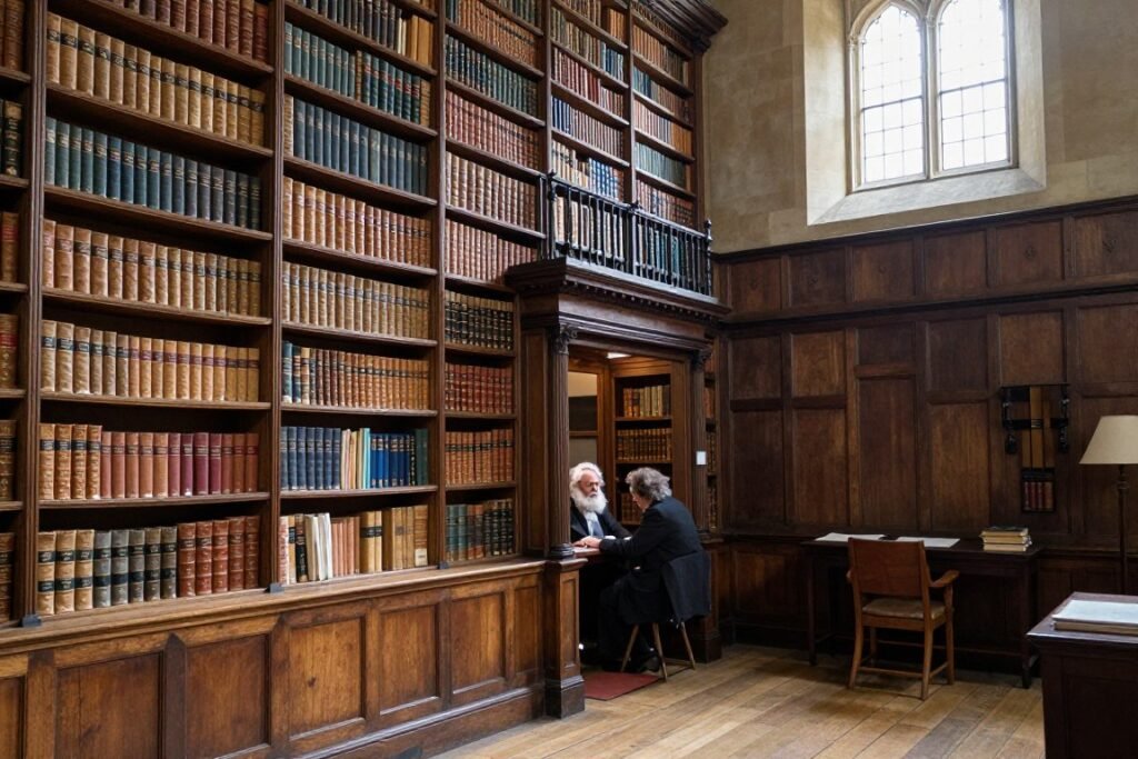 Chetham's Library, the oldest public library in the English-speaking world