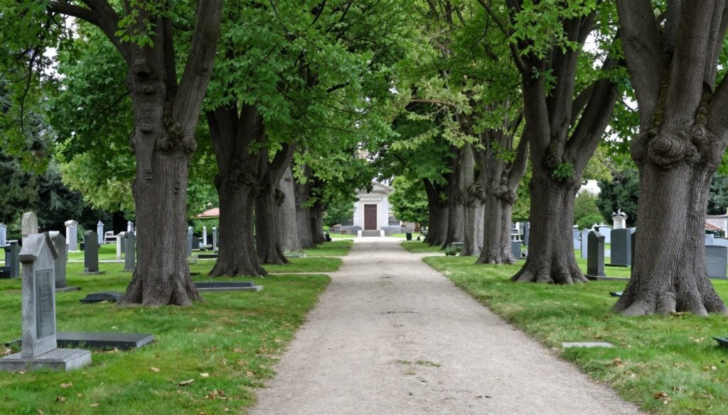 The Best Things to Do in Geneva 55 Cimetière des Rois cemetery with tree-lined paths