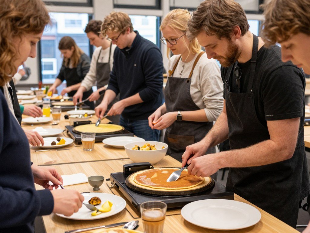 Popular Restaurants in Amsterdam 11 Cooking class making Dutch pancakes in Amsterdam