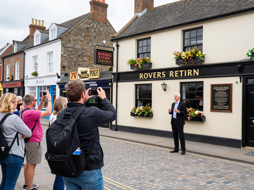Coronation Street Experience tour on the iconic set