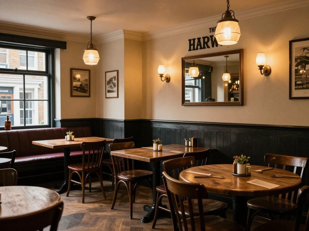 25 Best Restaurants in London 2026 7 Cozy interior of The Harwood Arms in Fulham, one of the best restaurants in London