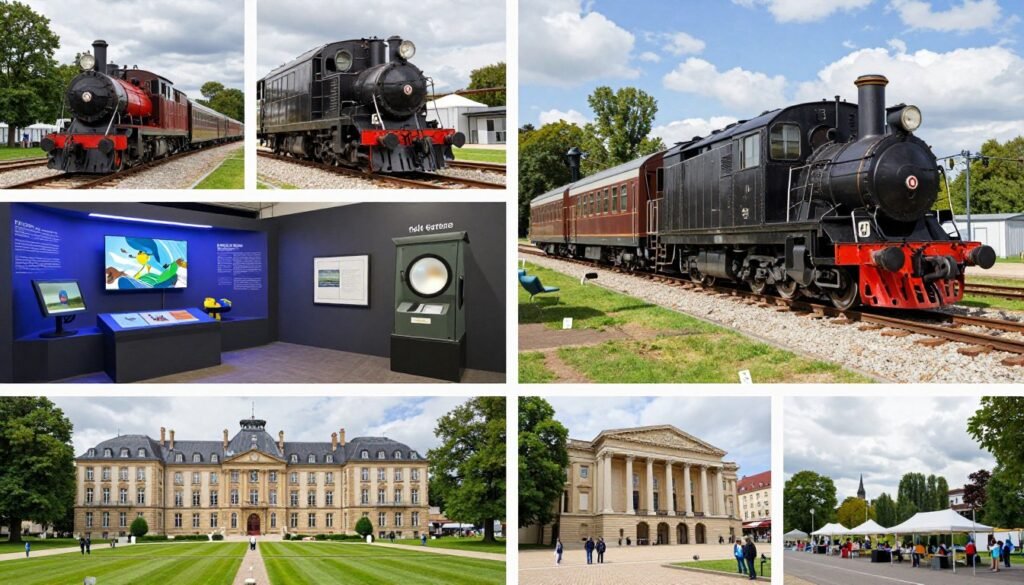 Differdange attractions including parks and cultural sites