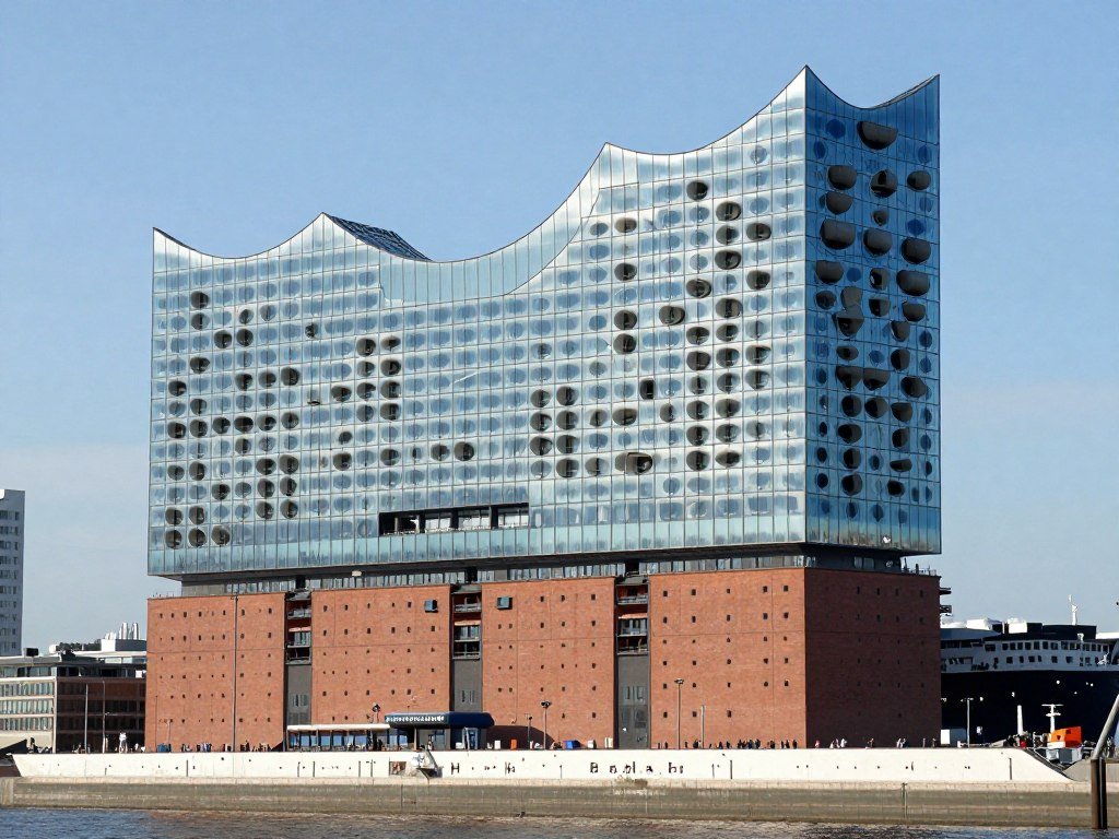 The Best Things to Do in Hamburg 4 Elbphilharmonie concert hall with wave-shaped glass structure and harbor views
