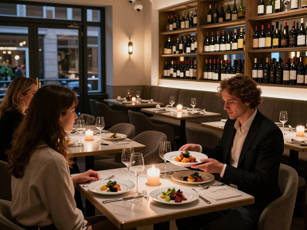 Best Restaurants in Utrecht Netherlands 12 Elegant interior and wine selection at Ruby Rose restaurant in Utrecht Netherlands