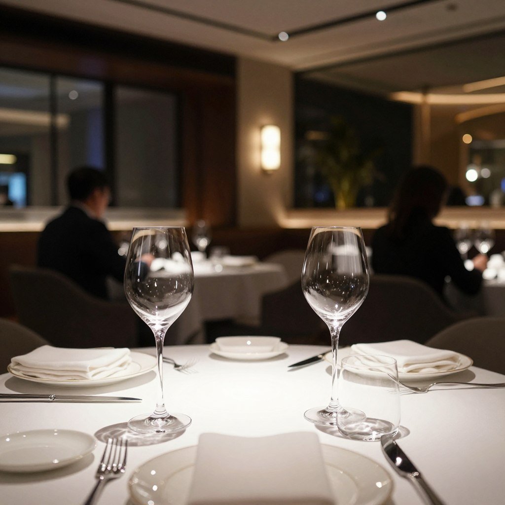 Fine dining restaurant elegant atmosphere