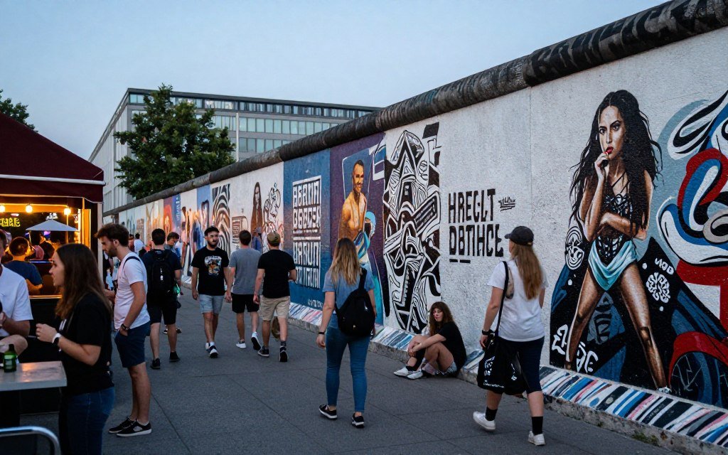 The Best Hotels in Berlin 33 Friedrichshain Berlin East Side Gallery street scene nightlife