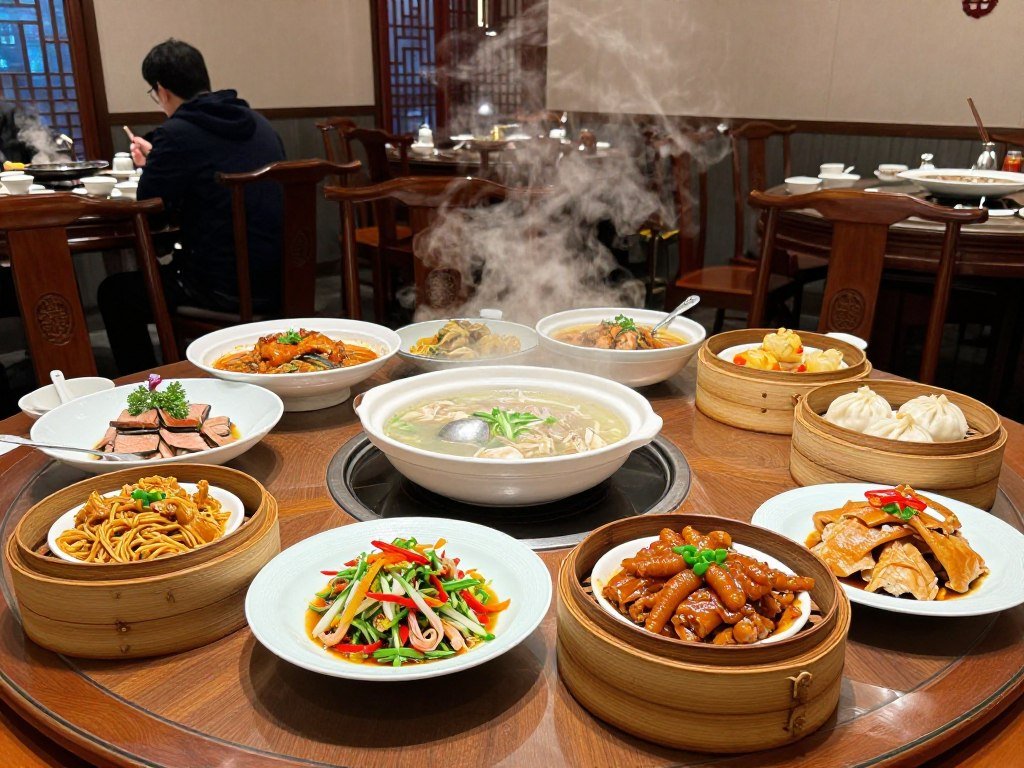 Fu Lu Shou Inn authentic Chinese dishes family style