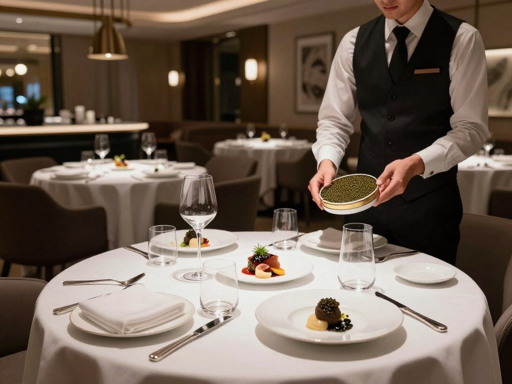 Fukagawa fine dining restaurant interior