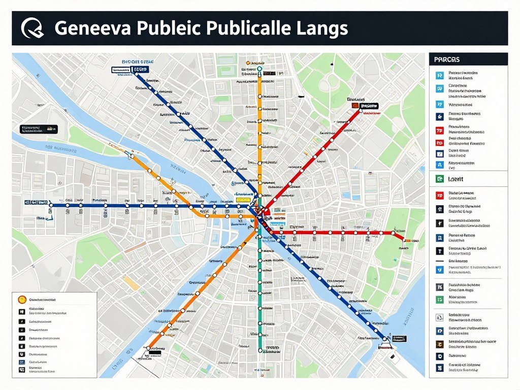 Geneva public transit map and tickets