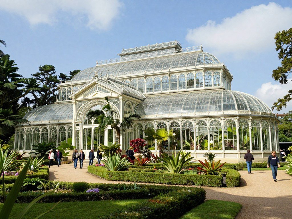 The Best Things to Do in Cologne 40 Glass palace conservatory at Flora Botanical Gardens