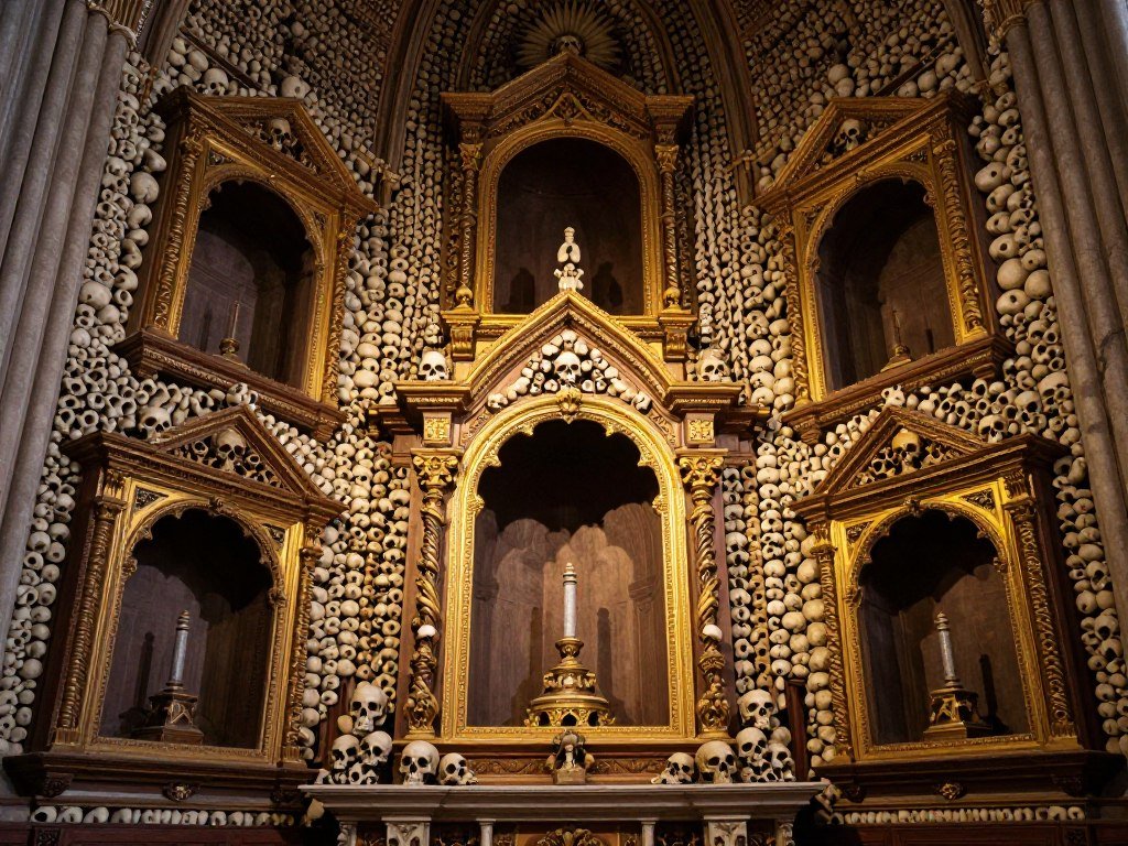 The Best Things to Do in Cologne 36 Golden Chamber bone chapel interior at St. Ursula Basilica