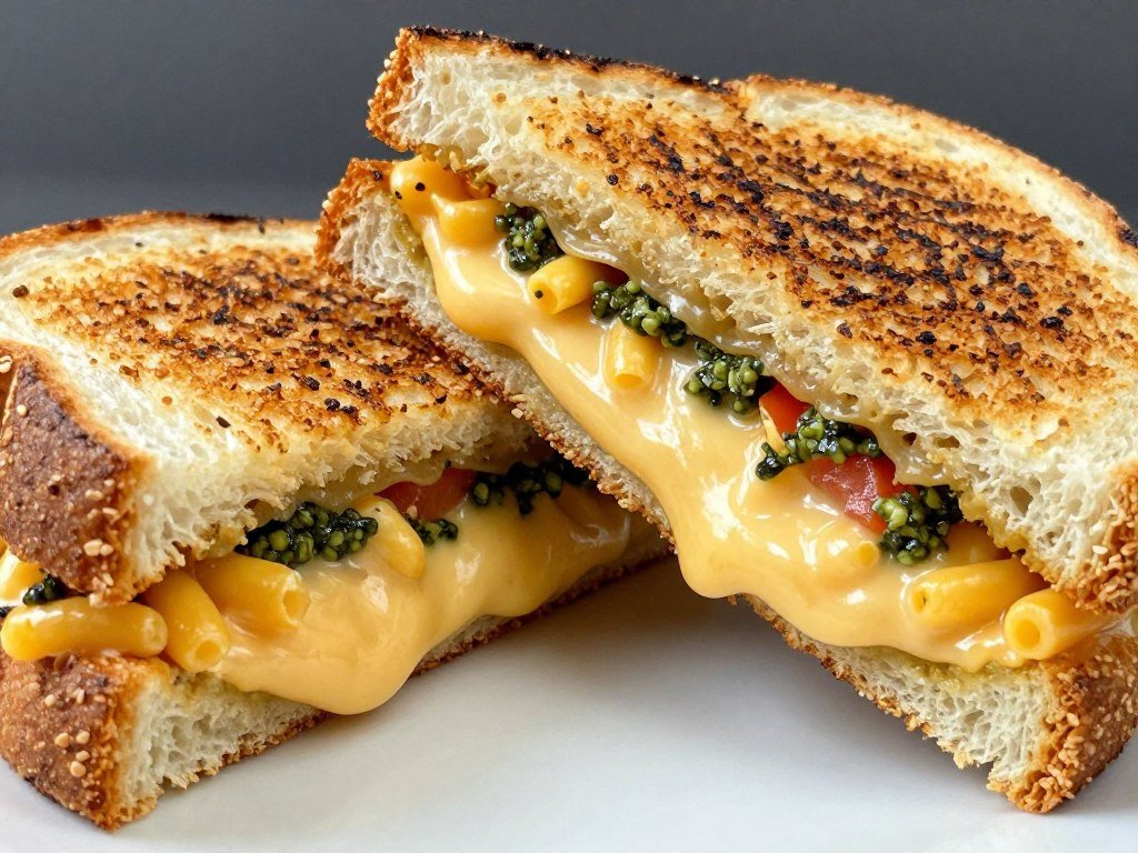 Gourmet grilled cheese sandwich from Northern Soul Grilled Cheese in Manchester