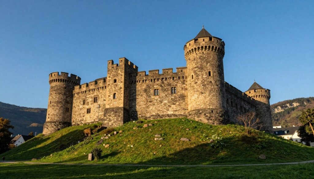 The Best Things to Do in Balzers 1 Gutenberg Castle perched on hilltop in Balzers Liechtenstein