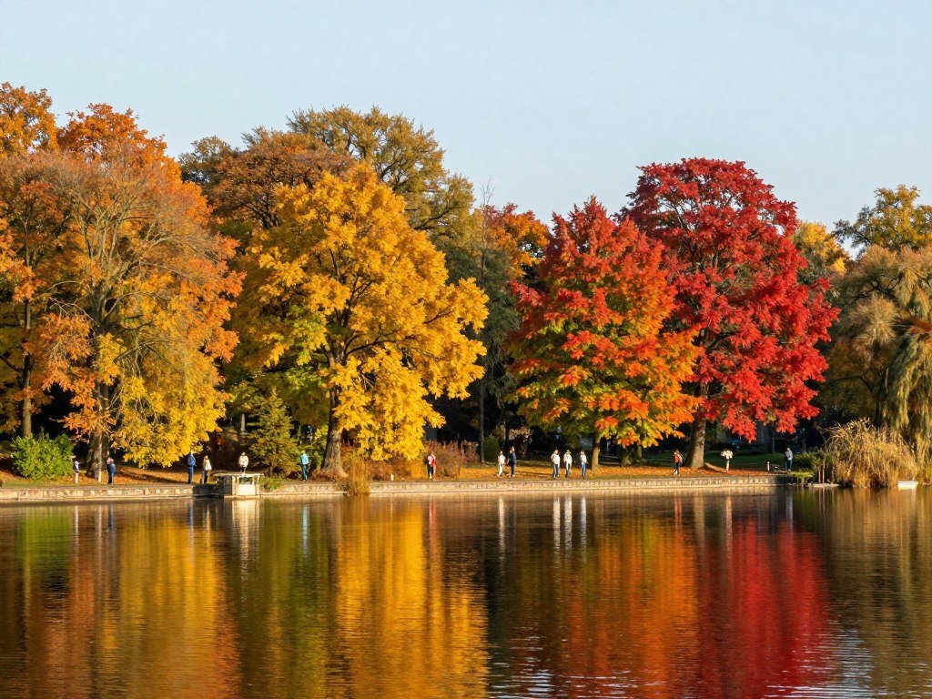 The Best Hotels in Hamburg 39 Hamburg autumn with colorful foliage along Alster lake