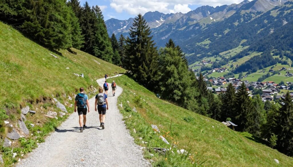 The Best Hotels in Vaduz 35 Hiking trail from Vaduz to castle with Alpine views