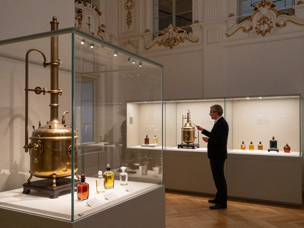 The Best Things to Do in Cologne 30 Historic Farina Fragrance Museum interior with antique perfume bottles