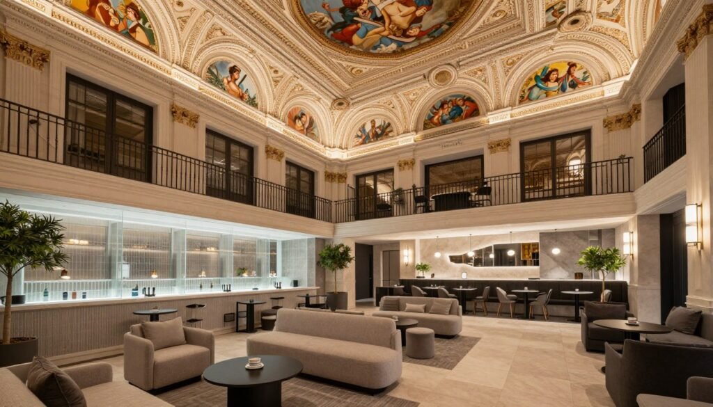 The Best Hotels in Marseille 4 Hotel C2 in Marseille showing the elegant Haussman-style townhouse with contemporary interior design