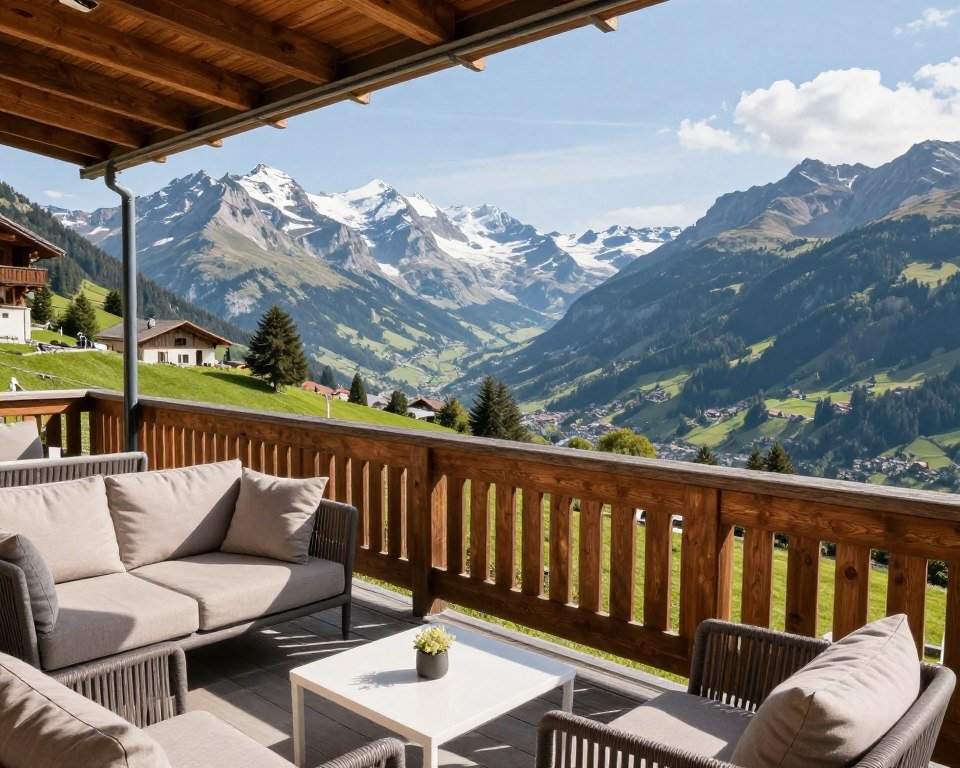 The Best Hotels in Balzers 6 Hotel Oberland terrace with panoramic mountain views in Triesenberg