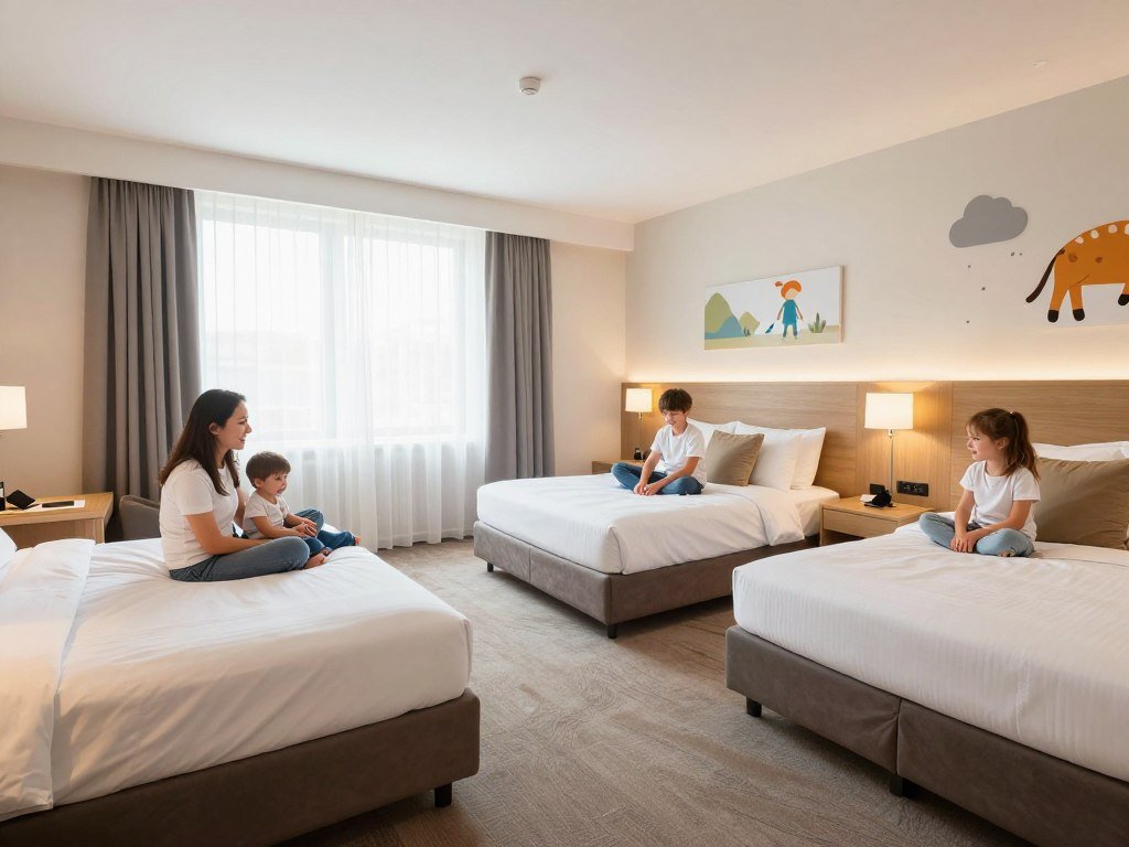 Hotel Schweizerhof Zurich family suite and amenities