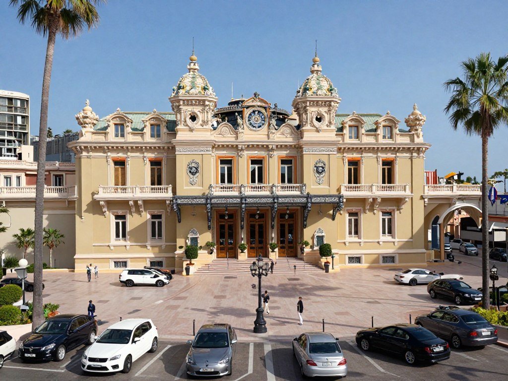 Hôtel de Paris Monte-Carlo casino square view