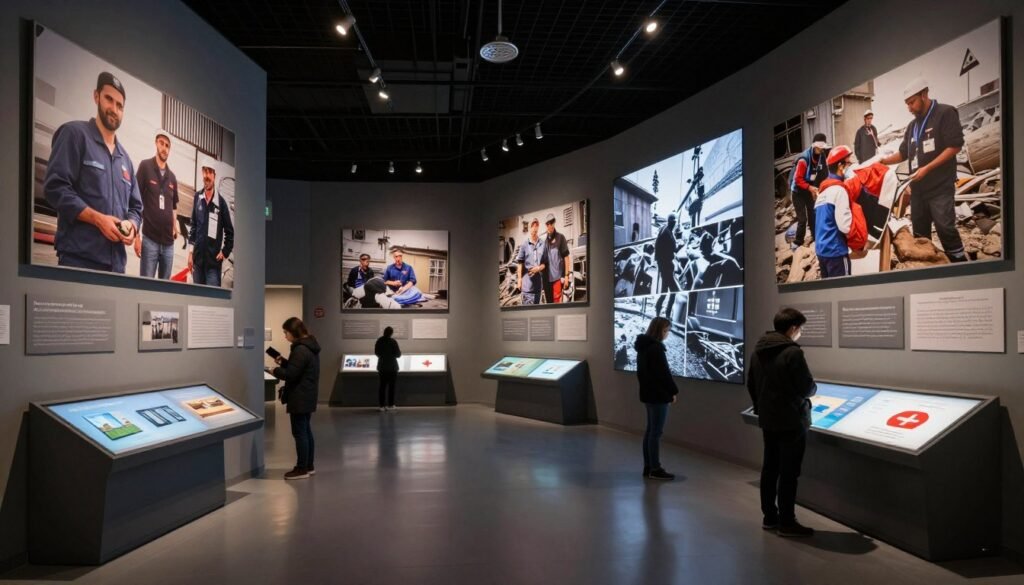 The Best Things to Do in Geneva 14 International Red Cross Museum exhibition space