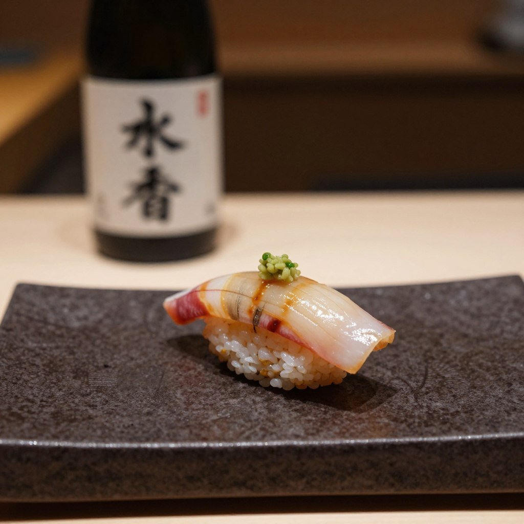 Japanese-German fusion dish in Berlin restaurant