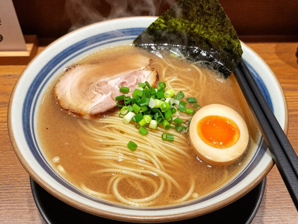 Japanese ramen dish at Mochi Ramen Bar, representing international restaurants in Vienna