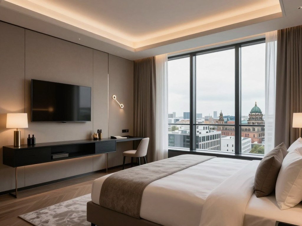 The Best Hotels in Berlin 2 KPM Hotel & Residences Berlin luxury suite interior design