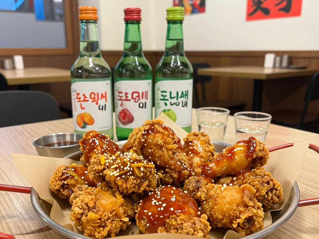 Best Restaurants in Utrecht Netherlands 14 Korean fried chicken and soju at Sojubar restaurant in Utrecht Netherlands