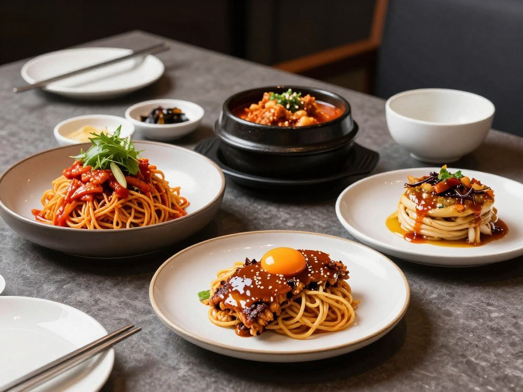 The Best Restaurants in Brussels 10 Korean-inspired dishes at Anju restaurant in Brussels