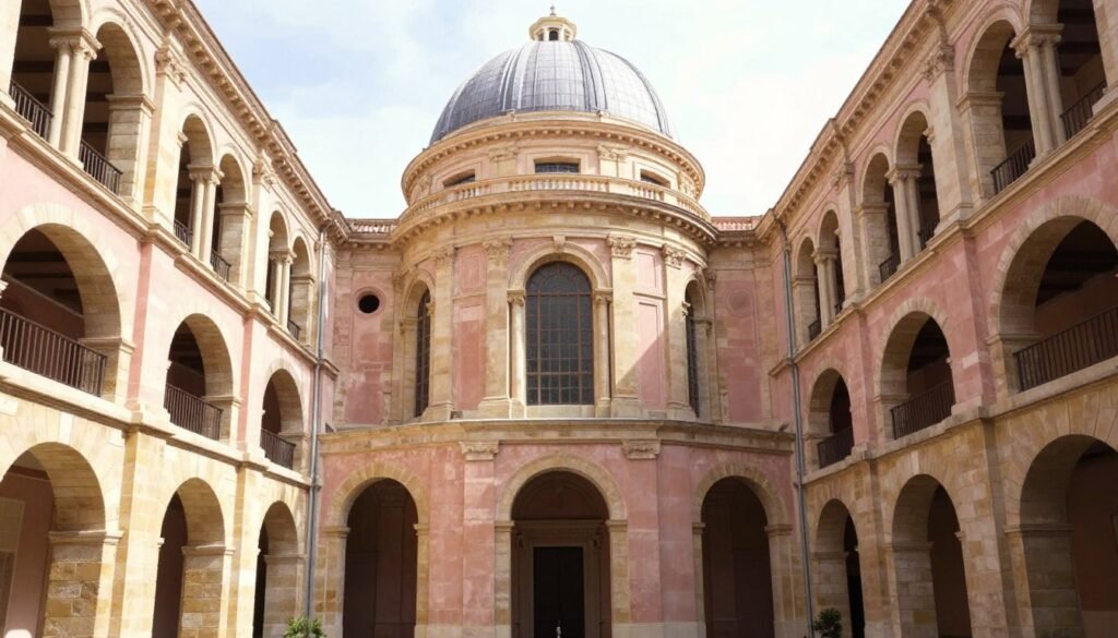 The Best Things to Do in Marseille 7 La Vieille Charité courtyard with its baroque chapel in Le Panier district