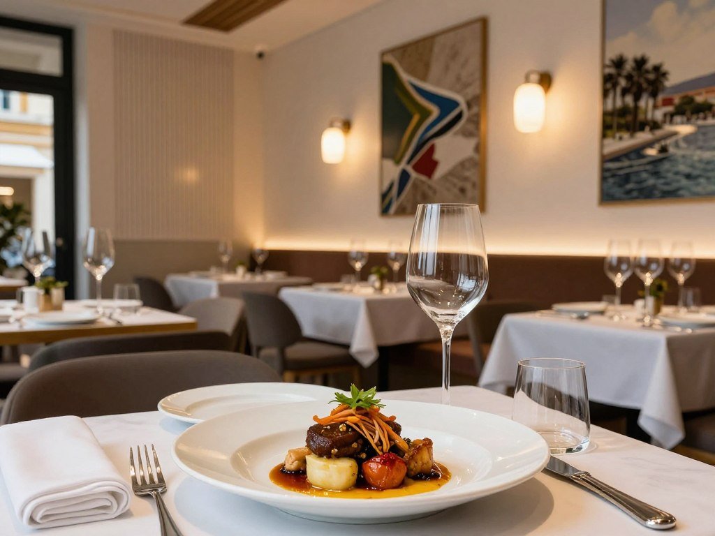 The Best Restaurants in Nice 11 Le Bistrot de JAN serving French-South African fusion cuisine in Nice