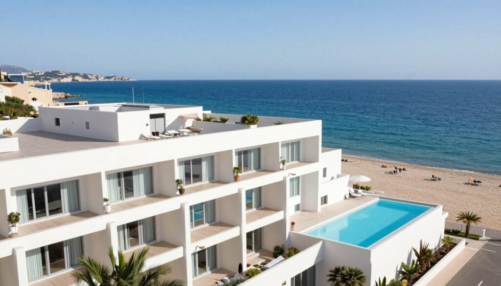 The Best Hotels in Marseille 5 Les Bords de Mer hotel in Marseille with direct seafront location on Catalans Beach