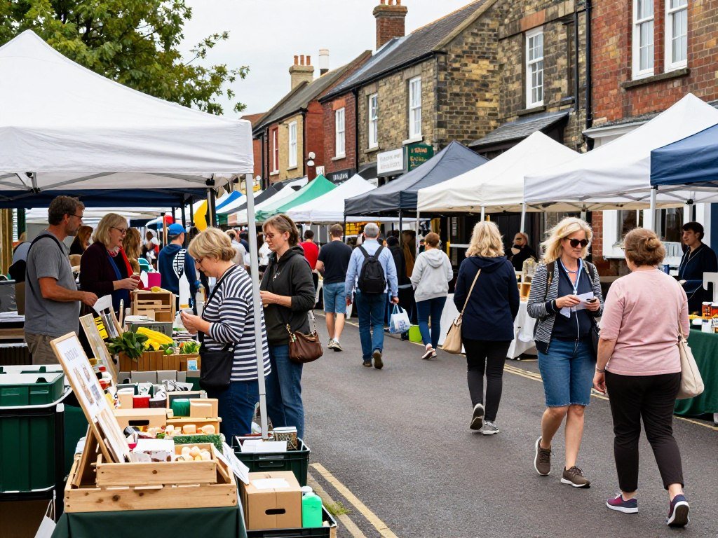 Levenshulme Market's community atmosphere and local vendors