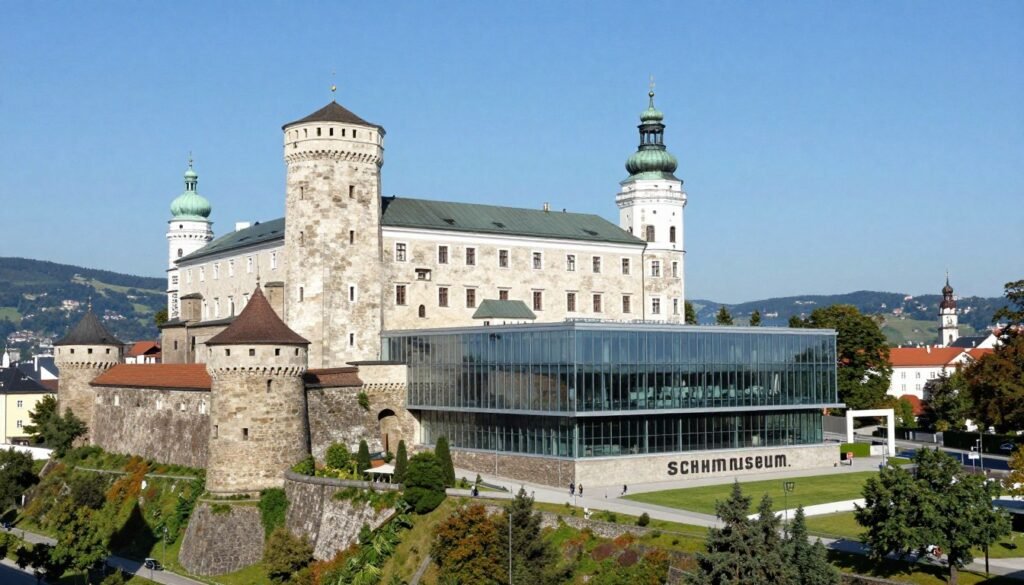The Best Things to Do in Linz 6 Linz Castle with its blend of medieval architecture and modern glass elements